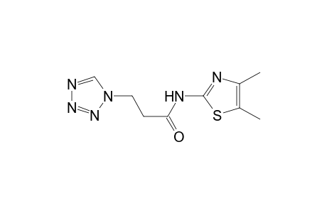 1H-1,2,3,4-Tetrazole-1-propanamide, N-(4,5-dimethyl-2-thiazolyl)-