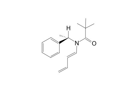 (1'E,1"S)-(+)-2,2-Dimethyl-N-(buta-1',3'-dienyl)-N-(1"-phenylethyl)propionamide