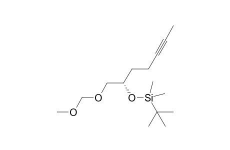 [(1S)-1-(methoxymethoxymethyl)hex-4-ynoxy]-trimethyl-silane