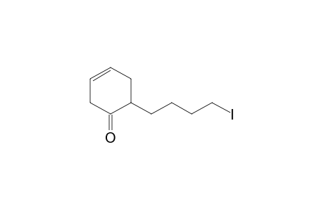 3-Cyclohexen-1-one, 6-(4-iodobutyl)-