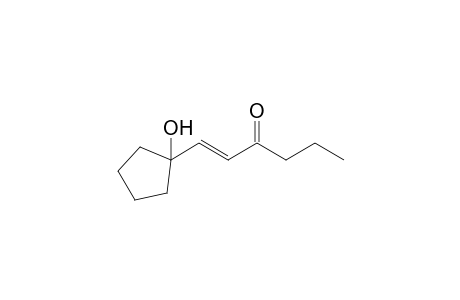 (E)-1-(1-Hydroxycyclopentyl)-1-hexen-3-one