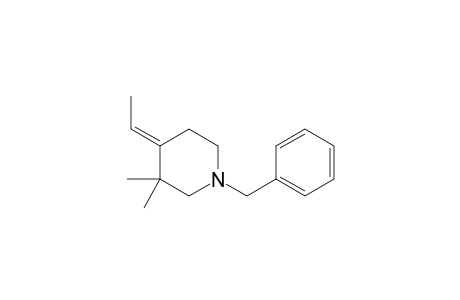 1-Benzyl-4-[(E)-ethylidene]-3,3-dimethylpiperidine
