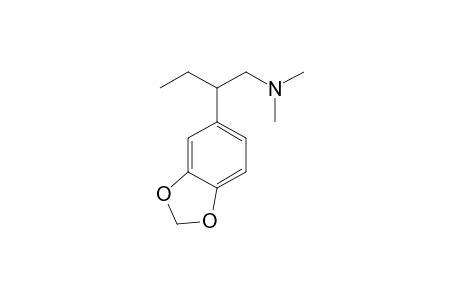 N,N-Dimethyl-2-(3,4-methylenedioxyphenyl)butan-1-amine