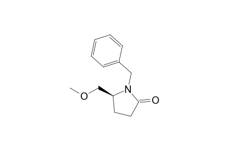 (5S)-1-benzyl-5-(methoxymethyl)-2-pyrrolidone