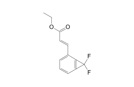 ETHYL-3-(1',1'-DIFLUORO-1'H-CYCLOPROPABENZEN-2'-YL)-PROP-2-EN-CARBOXYLATE