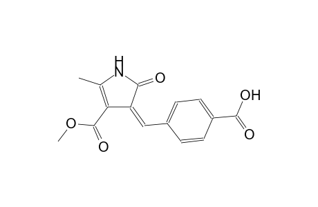 4-{(Z)-[4-(methoxycarbonyl)-5-methyl-2-oxo-1,2-dihydro-3H-pyrrol-3-ylidene]methyl}benzoic acid