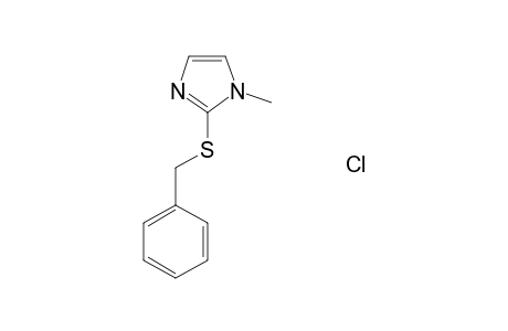 Benzyl 1-methyl-1H-imidazol-2-yl sulfide hydrochloride