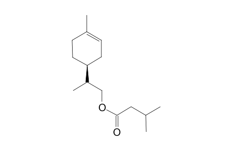 2-[(1S)-4-methyl-3-cyclohexen-1-yl]propyl-3-methylbutanoate