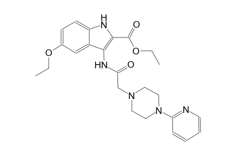 ethyl 5-ethoxy-3-({[4-(2-pyridinyl)-1-piperazinyl]acetyl}amino)-1H-indole-2-carboxylate