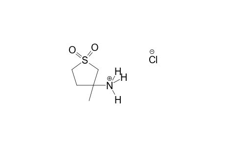 3-methyltetrahydro-3-thiophenaminium 1,1-dioxide chloride