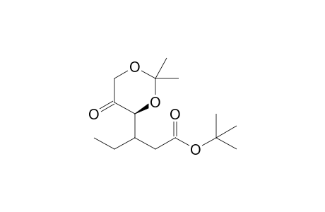 tert-Butyl (3S/R,4S)-3-(2,2-Dimethyl-5-oxo-1,3-dioxane-4-yl)pentanoate