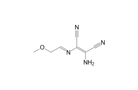 1-Amino-2-(N-methoxyethylidene)amino-1,2-dicyanoethene