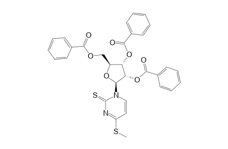 1-(2,3,5-TRI-O-BENZOYL-BETA-D-RIBOFURANOSYL)-4-METHYLSULFANYL-1,2-DIHYDROPYRIMIDIN-2-THIONE