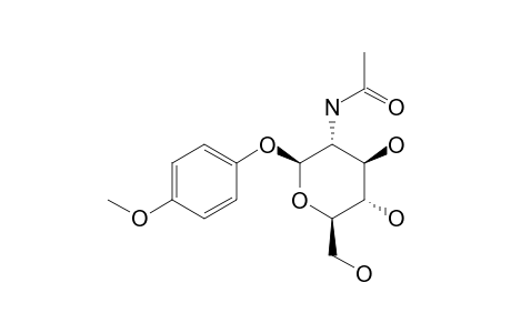 1-(PARA-METHOXYPHENYL)-2-N-ACETAMIDO-2-DEOXY-BETA-D-GLUCOPYRANOSIDE
