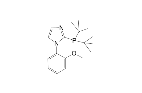 2-(Di-tert-butylphosphino)-1-(2-methoxyphenyl)-1H-imidazole