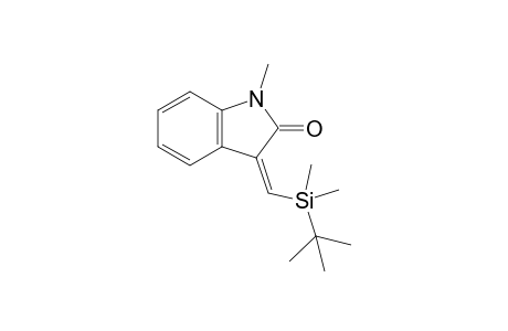 (3Z)-3-[[tert-butyl(dimethyl)silyl]methylene]-1-methyl-indolin-2-one