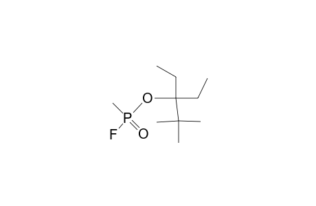 1,1-Diethyl-2,2-dimethylpropyl methylphosphonofluoridoate