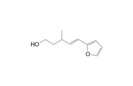 5-(2'-Furyl)-3-methyl-4-penten-1-ol