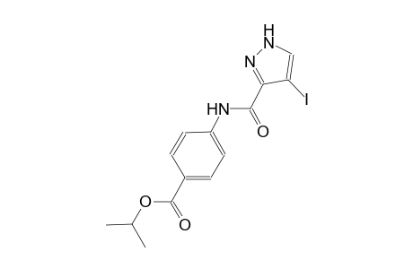 isopropyl 4-{[(4-iodo-1H-pyrazol-3-yl)carbonyl]amino}benzoate