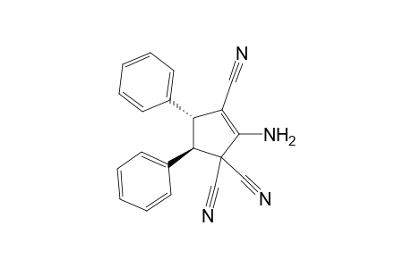 (4R,5R)-2-amino-4,5-diphenyl-cyclopent-2-ene-1,1,3-tricarbonitrile