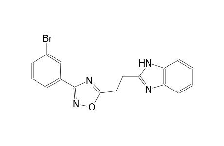 1H-benzimidazole, 2-[2-[3-(3-bromophenyl)-1,2,4-oxadiazol-5-yl]ethyl]-