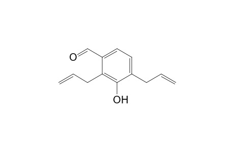 2,4-Diallyl-3-hydroxybenzaldehyde
