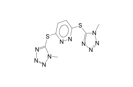 3,6-bis(1-methyl-1H-5-tetrazolylthio)pyridazine