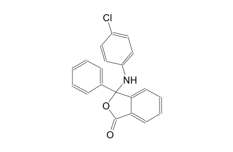 Isobenzofuran-1(3H)-one, 3-(4-chlorophenylamino)-3-phenyl-