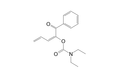 1-Benzoyl-1-(N,N-diethylcarbomoyl)-1,3-butadiene