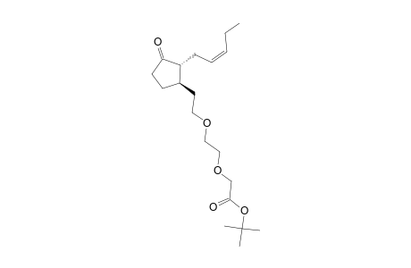 tert-Butyl {2-{2-(3-oxo-2-pent-2-enylcyclopentyl)ethoxy]ethoxy}acetate