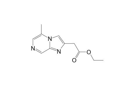 2-(ETHOXYCARBONYLMETHYL)-5-METHYL-IMIDAZO-[1,2-A]-PYRAZINE