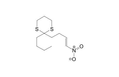 2-Butyl-2-(4-nitrobut-3-enyl)-1,3-dithiane