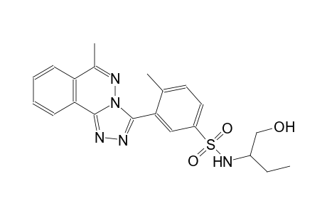 N-[1-(hydroxymethyl)propyl]-4-methyl-3-(6-methyl[1,2,4]triazolo[3,4-a]phthalazin-3-yl)benzenesulfonamide
