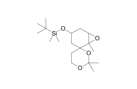 7,8-Epoxy-2,2,7-trimethyl-10-[(t-butyldimethylsilyl)oxy]-1,3-dioxa-spiro[5.5]undecane