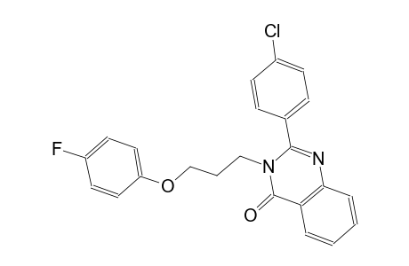 4(3H)-quinazolinone, 2-(4-chlorophenyl)-3-[3-(4-fluorophenoxy)propyl]-