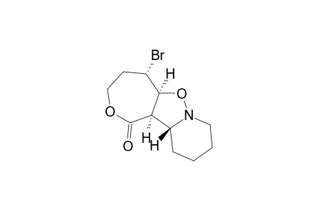 (5SR,5ARS,11ARS,11BSR)-5-BROMODECAHYDRO-1H-OXEPINO-[3',4':4,5]-ISOXAZOLO-[2,3-A]-PYRIDIN-1-ONE,(TRANS-INVERTOMER)