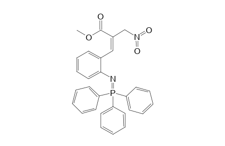 (Z)-Methyl 2-nitromethyl-3-[2-N-(triphenylphosphoranylidene)phenyl]-propenoate