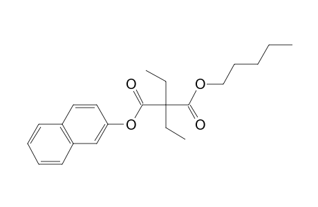 Diethylmalonic acid, 2-naphthyl pentyl ester