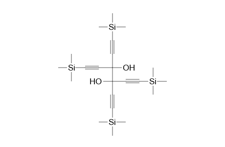 1,6-bis(trimethylsilyl)-3,4-bis(2-trimethylsilylethynyl)hexa-1,5-diyne-3,4-diol