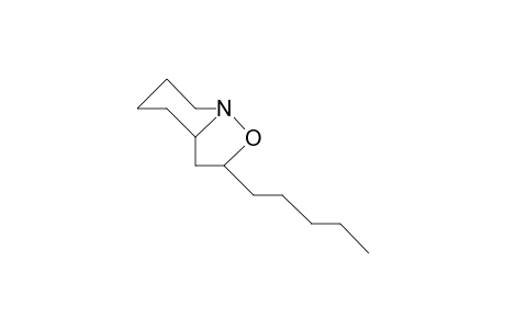 2-Pentyl-hexahydro-pyrido(1,2-B)isoxazole