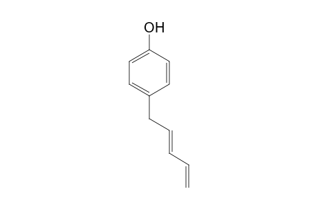 4-(trans-Penta-2,4-dienyl)-phenol