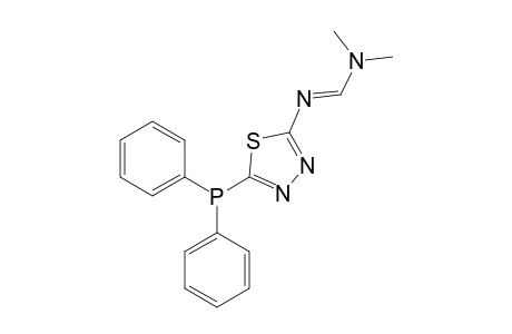 5-[2-(3-METHYL-1,3-DIAZABUT-1-ENYL)-THIADIAZOLYL]-DIPHENYLPHOSPHINE