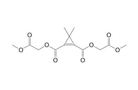 3,3-Dimethylcyclopropene-1,2-dicarboxylic acid bis(2-keto-2-methoxy-ethyl) ester