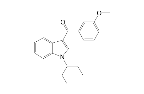 1-(Pent-3-yl)-3-(3-methoxybenzoyl)indole