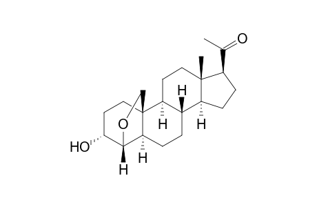 4.beta.,19-oxido-3.alpha.-hydroxy-5.alpha.H-pregnan-20-one