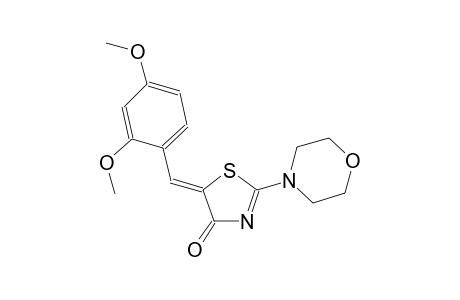 (5Z)-5-(2,4-dimethoxybenzylidene)-2-(4-morpholinyl)-1,3-thiazol-4(5H)-one