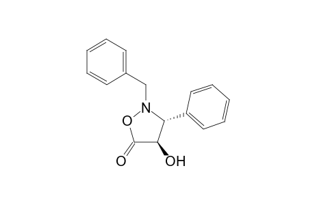 (3R,4R)-2-Benzyl-4-hydroxy-3-phenyl-isoxazolidin-5-one