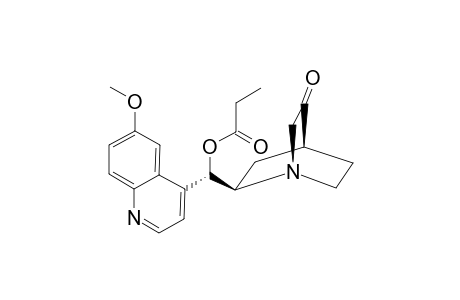 (8R,9S)-9-PROPIONYLOXYRUBAN-3-ONE