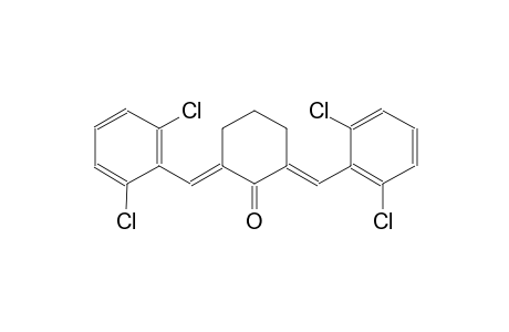 (2E,6E)-2,6-bis(2,6-dichlorobenzylidene)cyclohexanone