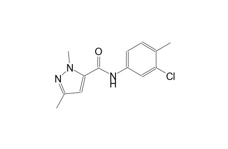 N-(3-chloro-4-methylphenyl)-1,3-dimethyl-1H-pyrazole-5-carboxamide